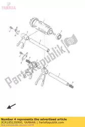 Tutaj możesz zamówić widelec, shift 2 od Yamaha , z numerem części 2CR185120000: