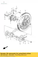 0814463027, Suzuki, roulement à billes na suzuki tu  xtu xt gn u rg gamma uc e 1 bu rg125cuc rg125abuaubu gn125e tu125xt volty 125 , Nouveau