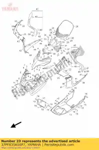 yamaha 37PF835K00P7 corpo, fronte sotto mdbnm1 - Il fondo