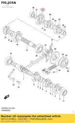 Qui puoi ordinare marcia, 1a guida da Suzuki , con numero parte 2431114A01: