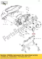 230080136, Kawasaki, presa-assy, ??ciao fascio kawasaki zx6r ninja r kle versys e f ex krt edition b a  300 abs zx 6r 650 ex300 se 300se kle650 650l lams zx636 636 600 , Nuovo