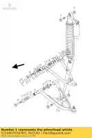 5210007G32YKS, Suzuki, Assorbitore assy, ??f suzuki lt z400 quadsport limited 400 , Nuovo