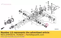 90312HM5670, Honda, tapa, contratuerca honda  fmx fx trx 250 350 400 450 500 650 1999 2000 2001 2002 2003 2004 2005 2006 2007 2008 2009 2010 2011 2013 2017 2018 2019 2020, Nuevo