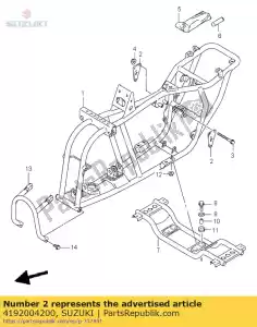 Suzuki 4192004200 piastra, motore mo - Il fondo