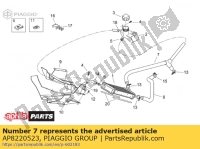 AP8220523, Aprilia, tube de pompe à eau, Utilisé