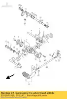 2552009310, Suzuki, Arm, versnellingspook suzuki vl intruder lc u  vl125 vl250 250 125 , Nieuw