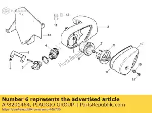 Piaggio Group AP8201464 filtro dell'aria - Lato sinistro
