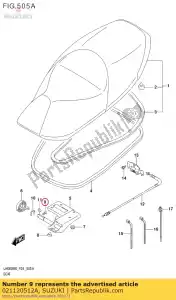 suzuki 021120512A vis - La partie au fond