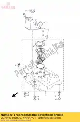 brandstoftank comp. Van Yamaha, met onderdeel nummer 2DMF41100000, bestel je hier online: