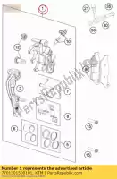 7701301500101, KTM, remklauw nat. zonder pads gasgas husqvarna ktm  exc sx xc xcf 125 150 200 250 300 350 400 450 500 501 530 2009 2010 2011 2012 2013 2014 2015 2016 2017 2018 2019 2020 2021 2022, Nieuw