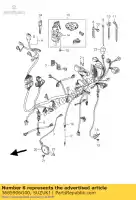 3685906G00, Suzuki, wire,injector l suzuki dl 1000 2002 2003 2004 2005 2006 2007 2008 2009 2010, New