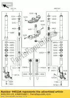 440230118, Kawasaki, cylinder-set-fork,rh kawasaki zx10r ninja j k z sugomi edition  g anniversary f sx klz versys b winter test krt replica abs zx1000 s m r zx1000sx z1000sx 1000 , New