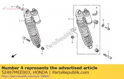 Aqui você pode pedir o marca, mostra em Honda , com o número da peça 52497MEE003: