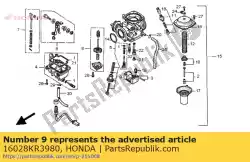 Aquí puede pedir juego de tornillos de Honda , con el número de pieza 16028KR3980: