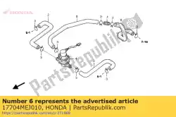 Aquí puede pedir tubo, junta aire / c de Honda , con el número de pieza 17704MEJ010: