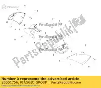 2B001756, Piaggio Group, rh cooler upper frame aprilia tuono v tuono v4 1100 rr (apac) zd4kg000 zd4kga00 zd4kgb zd4kgb00 zd4kgu zd4kgu00 zd4kgua0 zd4kgua1 zd4tyg00, zd4tycc0 zd4tyh00, zd4tycc1 zd4tyu00 zd4tyua0 1100 2015 2016 2017 2018 2019 2020 2021, New