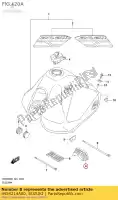 4454214A00, Suzuki, almofada, combustível ta suzuki  dr 125 200 1998 1999 2000 2001 2002 2017 2018 2019 2020, Novo