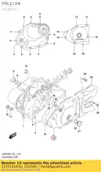 Qui puoi ordinare copertura, magnete da Suzuki , con numero parte 1135142A30: