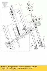 Here you can order the damper comp, lh from Triumph, with part number T2046238: