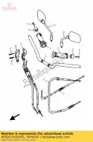 4EB263020000, Yamaha, cavo dell'acceleratore yamaha xj xjs diversion 600, Nuovo