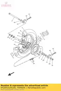 yamaha 942091629100 tubo (90 / 100-16 tr-4) (4lb) - Il fondo