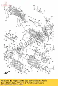 yamaha 2S31246G1000 cover 4 - Bottom side