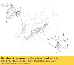 Aprilia 640459, Câble de démarrage, OEM: Aprilia 640459