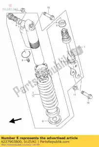 suzuki 6227903B00 anneau, arrêt p / r. - La partie au fond