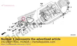 Aqui você pode pedir o comp. De cobertura, bomba de água em Honda , com o número da peça 19220HP7A00: