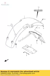 Suzuki 0980021050 strumento di controllo - Il fondo