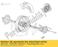 862426, Piaggio Group, Roulement à billes derbi mulhacen e 659 2 3, Nouveau