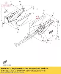 Aqui você pode pedir o capa, lado 1 em Yamaha , com o número da peça 3P6Y217100P7: