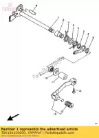 30X181010000, Yamaha, shift shaft assy yamaha xt 350, New