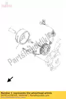 5XT814100000, Yamaha, conjunto do estator yamaha xg 250 2005, Novo
