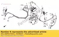 45136MGY640, Honda, geen beschrijving beschikbaar op dit moment honda vfr 800 2011 2012 2013, Nieuw