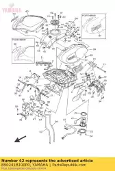 Aqui você pode pedir o tampa, tanque em Yamaha , com o número da peça B90241B100P0: