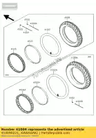 410090221, Kawasaki, band, fr, 100 / 80-14 48p, tt kawasaki d tracker 125 , Nieuw