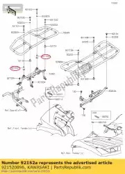 Aqui você pode pedir o colarinho kvf750dbf em Kawasaki , com o número da peça 921520896: