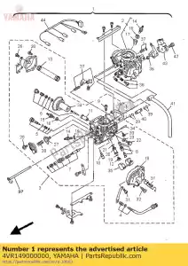 yamaha 4VR149000000 zespó? ga?nika - Dół