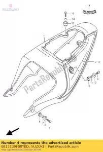 suzuki 6813139F00YBD emblema 