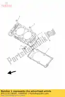 5PS113110000, Yamaha, cilindro 1 yamaha tdm 900 2002 2003 2004 2005 2006 2008, Nuovo