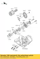 KK130G0522, Suzuki, flangeado por parafuso, ce suzuki rm z250 250 , Novo