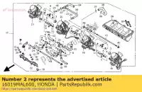 16019MAL600, Honda, plate set,stay honda cbr  f cbr600f 600 , New