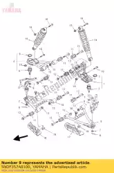 arm, fr. Lwr. Lh. Van Yamaha, met onderdeel nummer 5NDF357A0100, bestel je hier online: