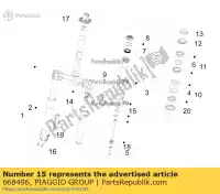 668496, Piaggio Group, squillare piaggio fly rp8c52100 rp8c52300 rp8m79100 x x10 zapc526b zapm798g 50 125 150 350 2012 2013 2014 2015 2016 2017 2018 2019, Nuovo