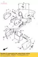 2GV2172F0000, Yamaha, pannello 2 yamaha xv xvse virago s 535, Nuovo