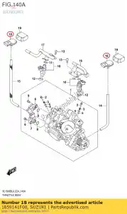 Suzuki 1859141F00 sensor, presión - Lado inferior