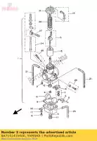 8A7141415400, Yamaha, mondstuk, belangrijkste yamaha yz 490, Nieuw