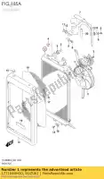 1771040H10, Suzuki, radiator assy,w suzuki vz intruder m1500 vz1500 vl1500bt vl1500t vl1500b 1500 , New