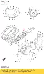 Qui puoi ordinare disco, frizione co da Suzuki , con numero parte 1134240H00: